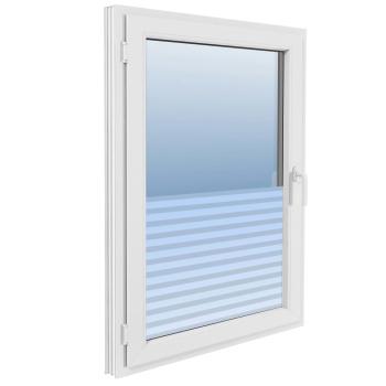 Fensterfolie Matt Streifen-Design 0,9x100 m PVC