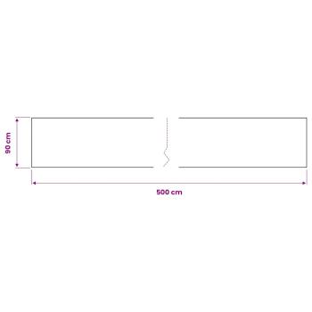 Selbstklebende Möbelfolie Weiß 500 x 90 cm PVC