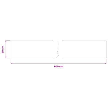 Selbstklebende Möbelfolie Schwarz 500 x 90 cm PVC