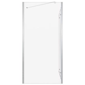 Duschabtrennung 120x69x130 cm Hartglas Transparent