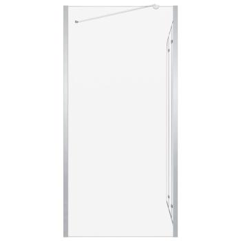 Duschabtrennung 120x69x130 cm Hartglas Transparent