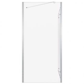 Duschabtrennung 120x69x130 cm Hartglas Transparent