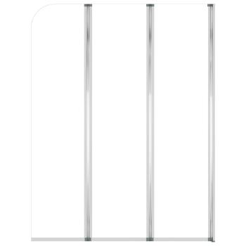 Duschabtrennungen 2 Stk. 104x130 cm Hartglas Transparent
