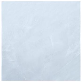 ARDEBO.de - PVC-Fliesen Selbstklebend 5,11 m² Weiß Marmor-Optik