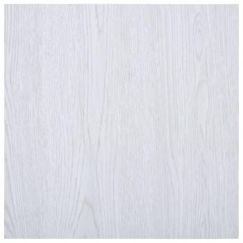 ARDEBO.de - PVC-Fliesen Selbstklebend 5,11 m² Weiß 