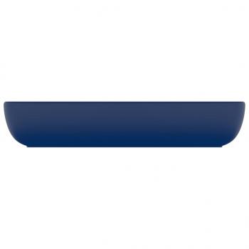 Luxus-Waschbecken Rechteckig Matt Dunkelblau 71x38 cm Keramik