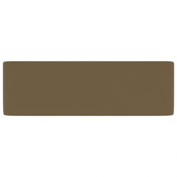 Luxus-Waschbecken Matt Creme 41x30x12 cm Keramik
