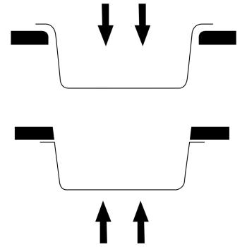 Küchenspüle mit Überlauf Grau Granit