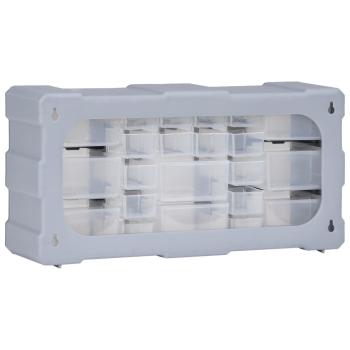 Multi-Schubladen-Organizer mit 22 Schubladen 49x16x25,5 cm