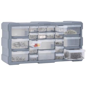 Multi-Schubladen-Organizer mit 22 Schubladen 49x16x25,5 cm