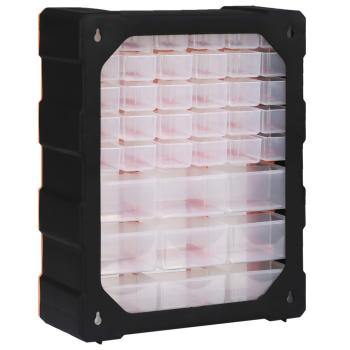 Multi-Schubladen-Organizer mit 39 Schubladen 38x16x47 cm 