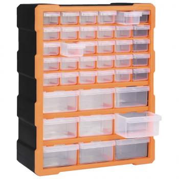 Multi-Schubladen-Organizer mit 39 Schubladen 38x16x47 cm