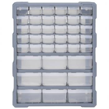 Multi-Schubladen-Organizer mit 39 Schubladen 38x16x47 cm 