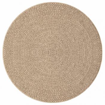 Teppich 160 cm Jute-Optik Innen und Außen