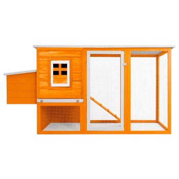 Hühnerstall mit 1 Legenest Holz  