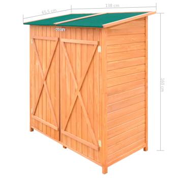 Geräteschuppen Holz Groß