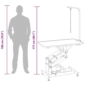 Hydraulischer Trimmtisch für Haustiere, Hunde, Katzen