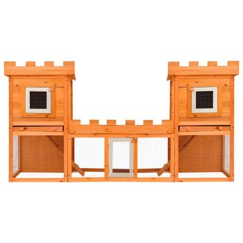 Großer Kaninchenstall Kleintierkäfig Doppelhaus