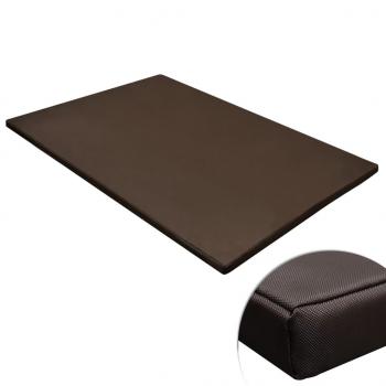 ARDEBO.de - Hundematte Flach Rechteckig Braun L 