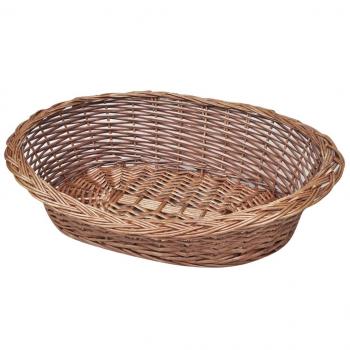 ARDEBO.de - Hundekorb aus Weide Natur 69 cm