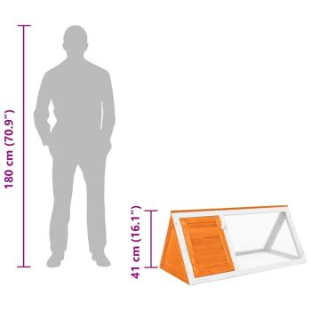 Kleintier-/Kaninchenstall Holz  