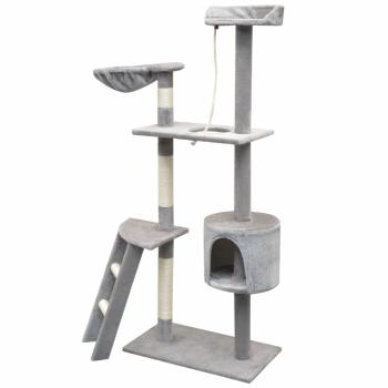 Katzen-Kratzbaum 150 cm Grau