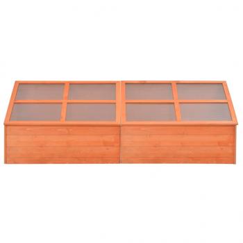 Frühbeet Holz 180x57x62 cm
