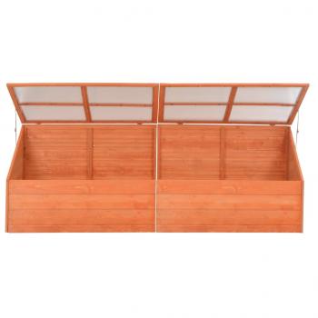 Frühbeet Holz 180x57x62 cm