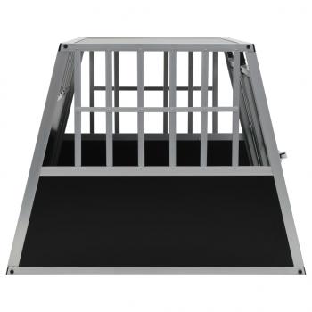 Hundetransportbox mit Doppeltür 94 x 88 x 69 cm