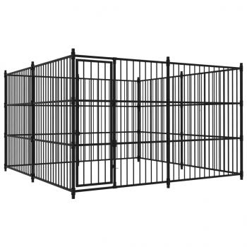 ARDEBO.de - Outdoor-Hundezwinger 300×300×185 cm