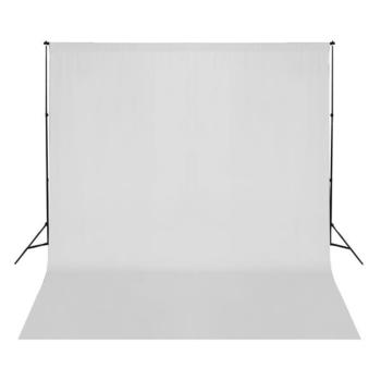 Fotohintergrund Baumwolle Weiß 300 x 300 cm 