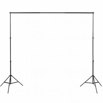 Fotostudio-Set mit 5 farbigen Hintergründen und einstellbarer Aufhängung