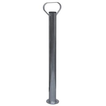 2 Abstellstützen mit 2 Klemmhaltern für 48 mm Stützrad