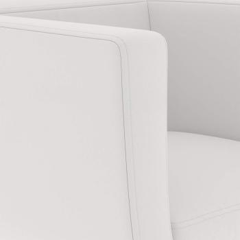 Barsessel Weiß Kunstleder