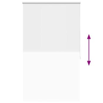 Verdunkelungsrollo Verdunklungsrollo 80 x 175 cm weiß