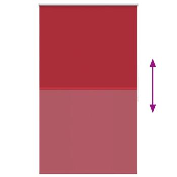 Verdunkelungsrollo 120 x 175 cm rot