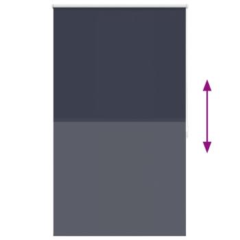 Verdunkelungsrollo 120 x 175 cm blau