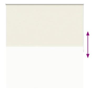 Verdunkelungsrollo Verdunklungsrollo 140 x 175 cm beige