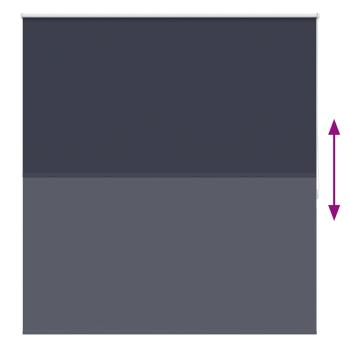 Verdunkelungsrollo 160 x 175 cm blau