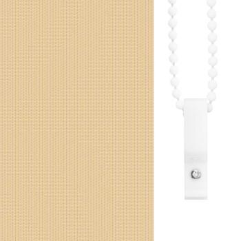 Verdunkelungsrollo Verdunklungsrollo 100 x 230 cm beige