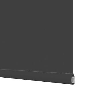 Verdunkelungsrollo Verdunklungsrollo 100 x 230 cm schwarz