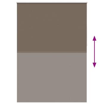 Verdunkelungsrollo 144,4 x 230 cm, Stoffbreite 140 cm, Kaffeebraun