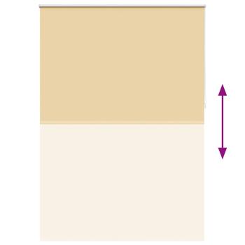 Verdunkelungsrollo 160 x 230 cm beige