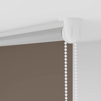Verdunkelungsrollo 160 x 230 cm braun