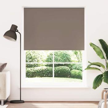 Verdunkelungsrollo 160 x 230 cm braun