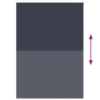 Verdunkelungsrollo 164,4 x 230 cm, Stoffbreite 160 cm, Marineblau