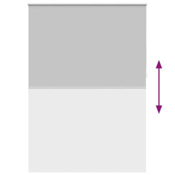 Verdunkelungsrollo 164,4 x 230 cm, Stoffbreite 160 cm, grau