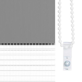 Doppelrollo 50 x 100 cm grau