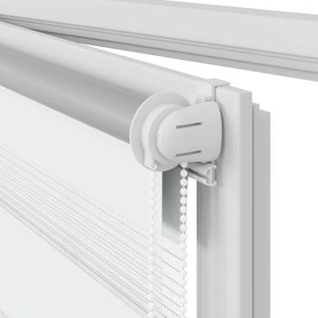 Doppelrollo  60 x 120 cm white