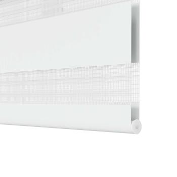 Doppelrollo 90 x 150 cm weiß